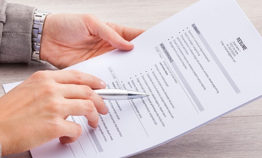 redactar experiencia profesional en CV