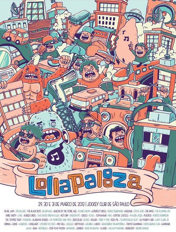 publicidad Lollapalooza