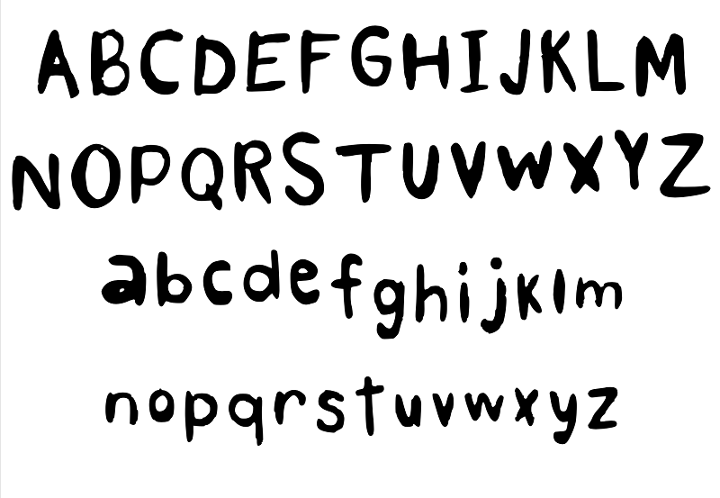 Descargar gratis fuentes para comics de Alba Lez