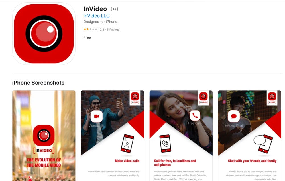 InVideo app de videos con fotos