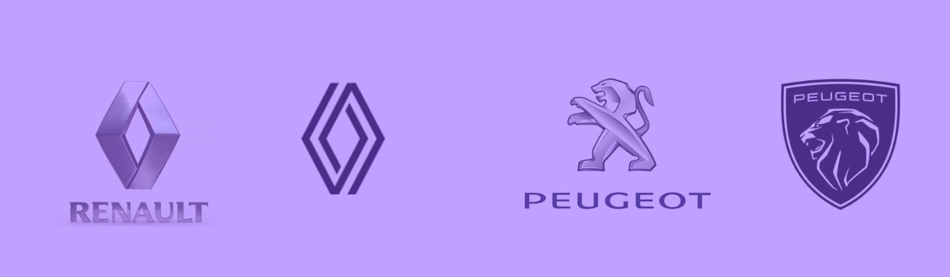 ¿Qué sucedió con los logos de Renault y Peugeot?