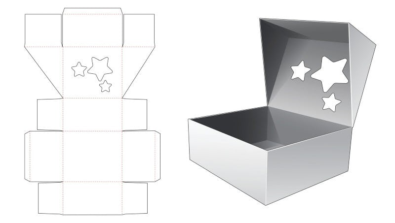 Permanentemente Abultar Torbellino 🥡 40 plantillas de cajas para regalos y productos