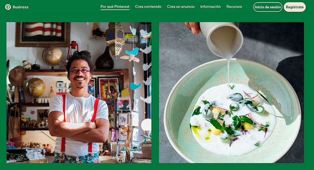 pinterest para empresas business