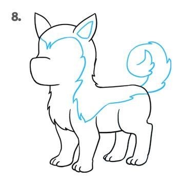 Cómo dibujar un perro paso a paso? ✓ FÁCIL [2021]