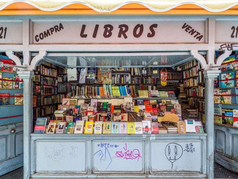 Negocio de venta de libros usados