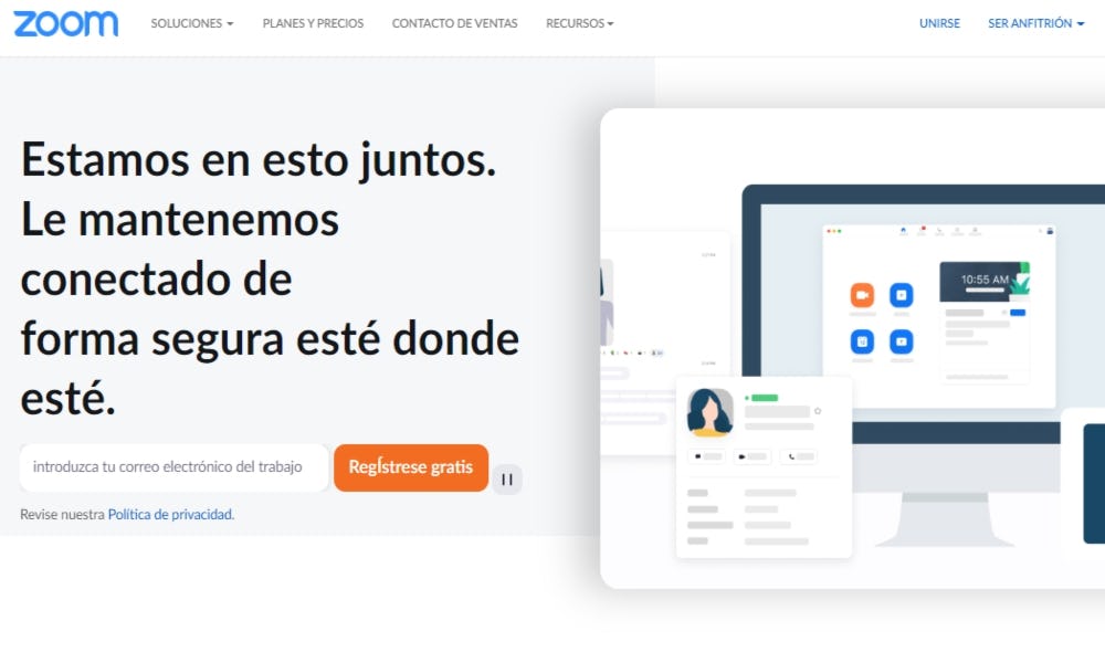 Zoom y sus características que cumplen con la definición de software de productividad