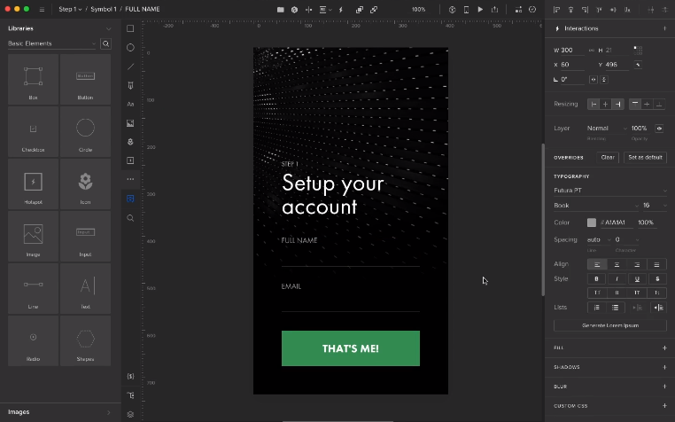 UXPin, herramienta UX