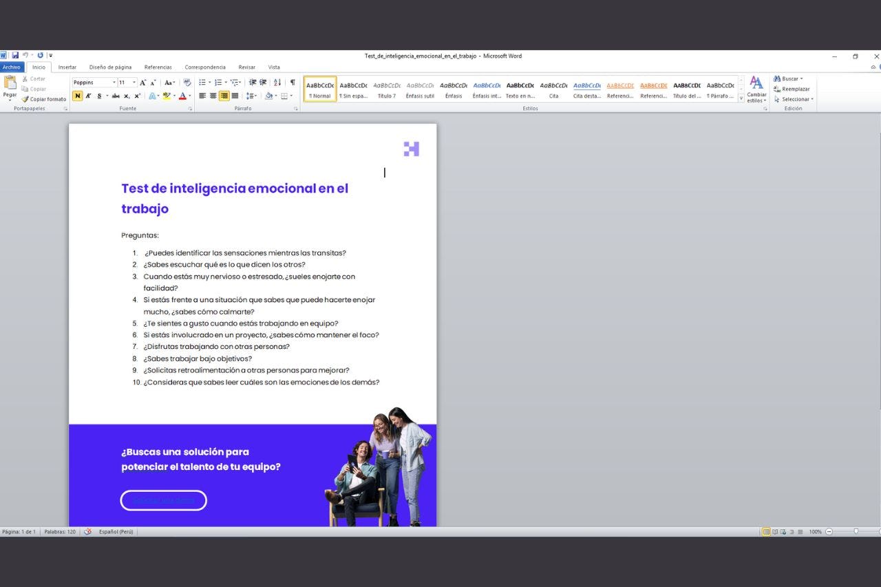 test de inteligencia emocional