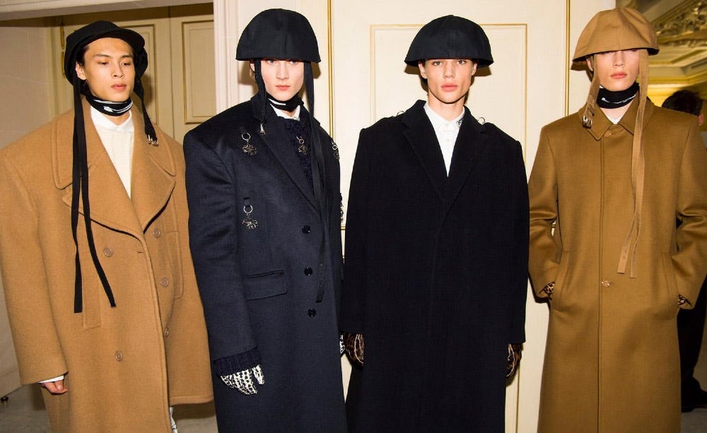 Pasarela de moda de Raf Simmons