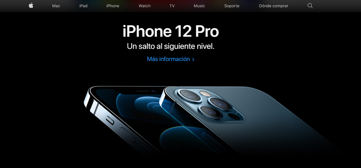 color negro para pagina web