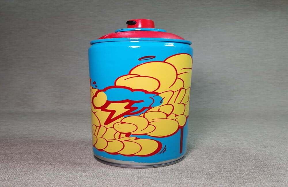 lata de aerosol/spray para pintar art toys