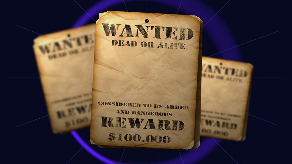 wanted poster template
