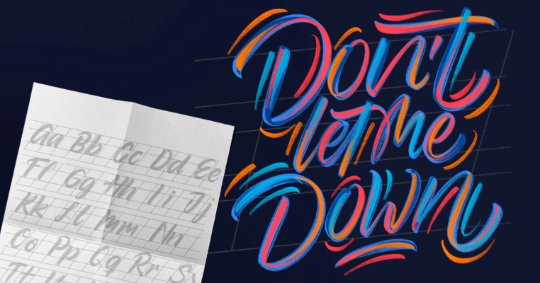 plantillas de lettering