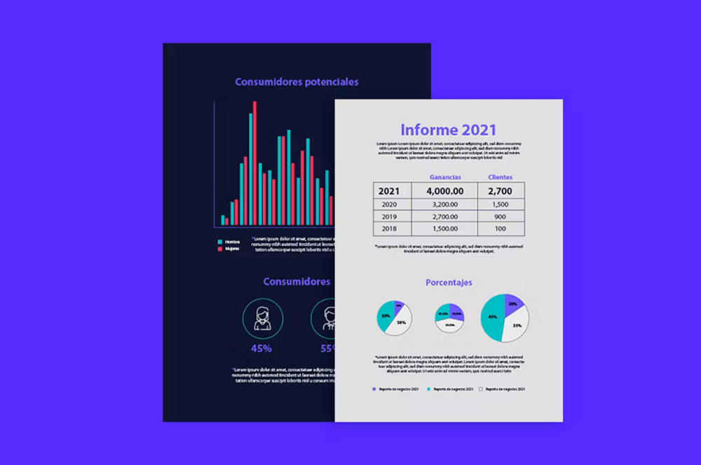 Plantilla para informes ejecutivos.