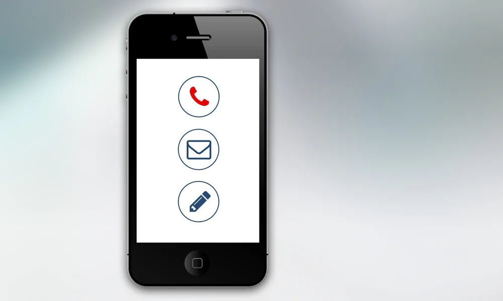 email en dispositivo móvil