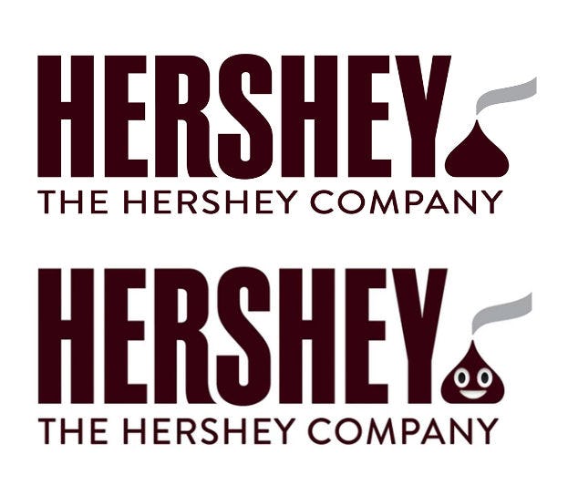 hershey logo fail