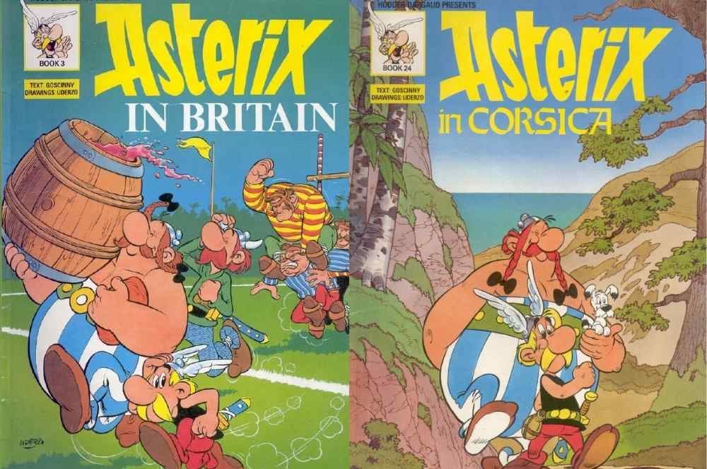 Cómic famoso de Astérix