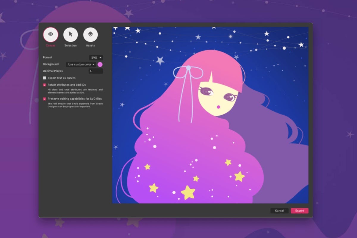 hacer un logo vectorizado con gravit