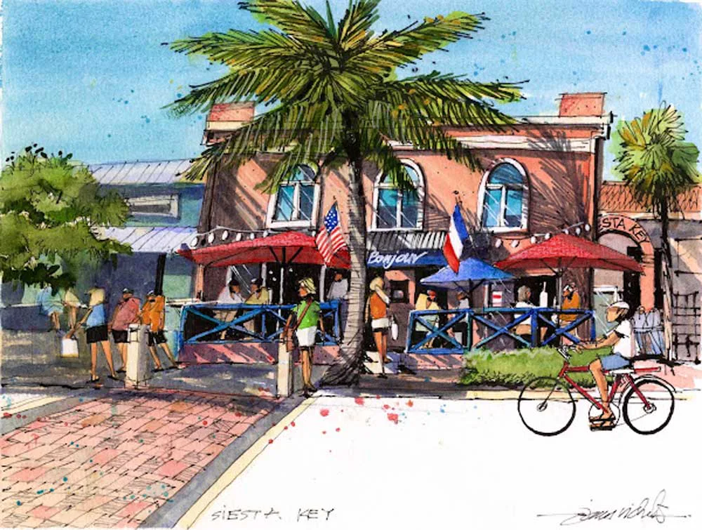 sketch de james richards