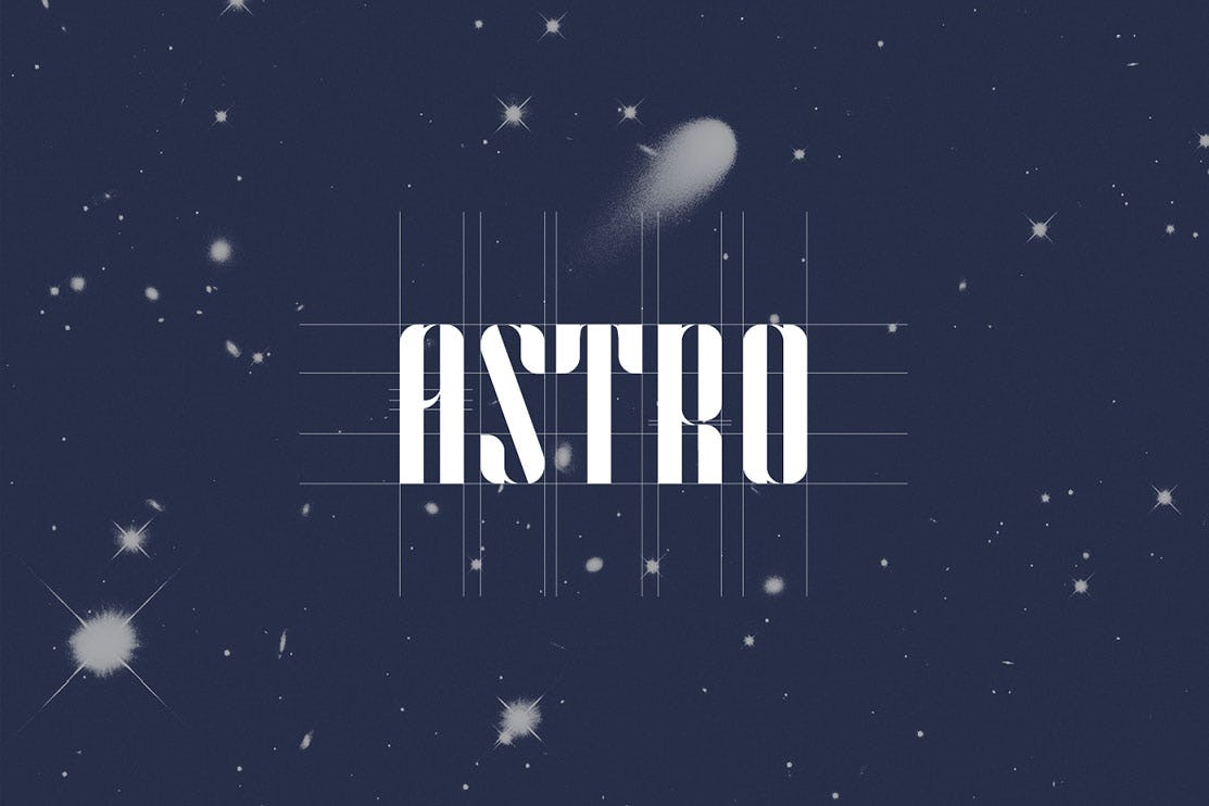Astro tipografía