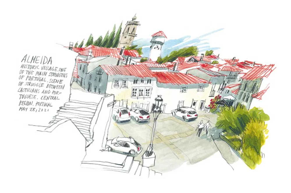 urban sketching de santi salles