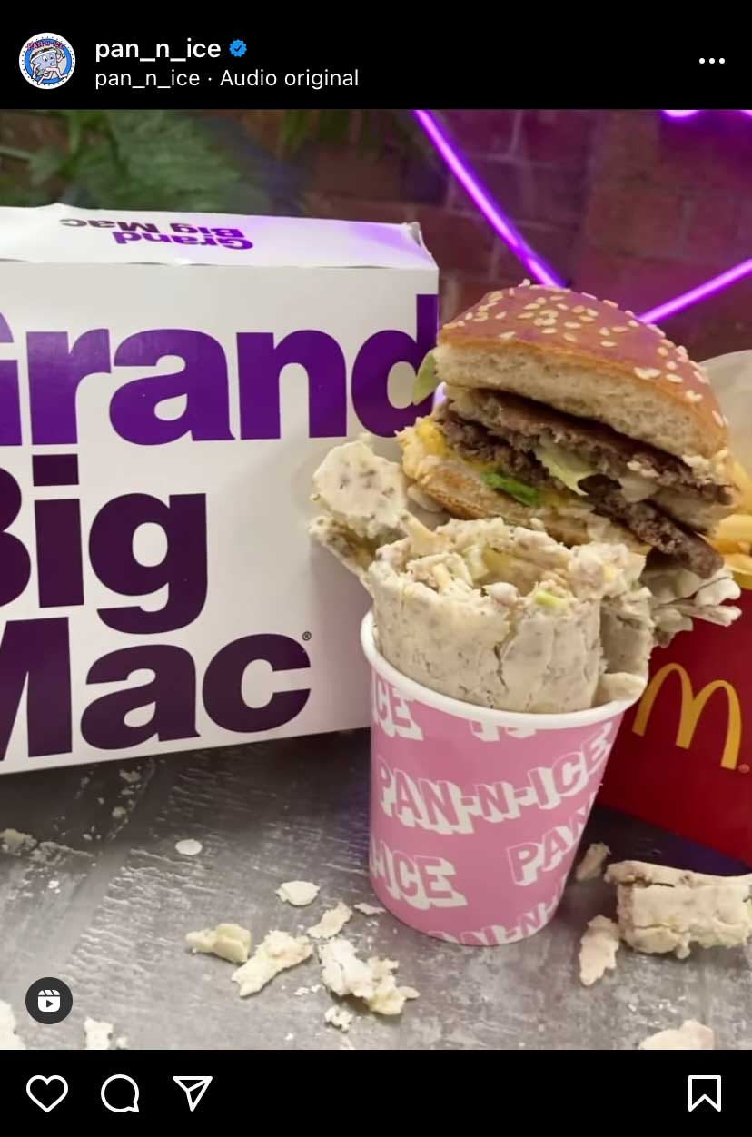 campaña publicitaria disruptiva con hamburguesas