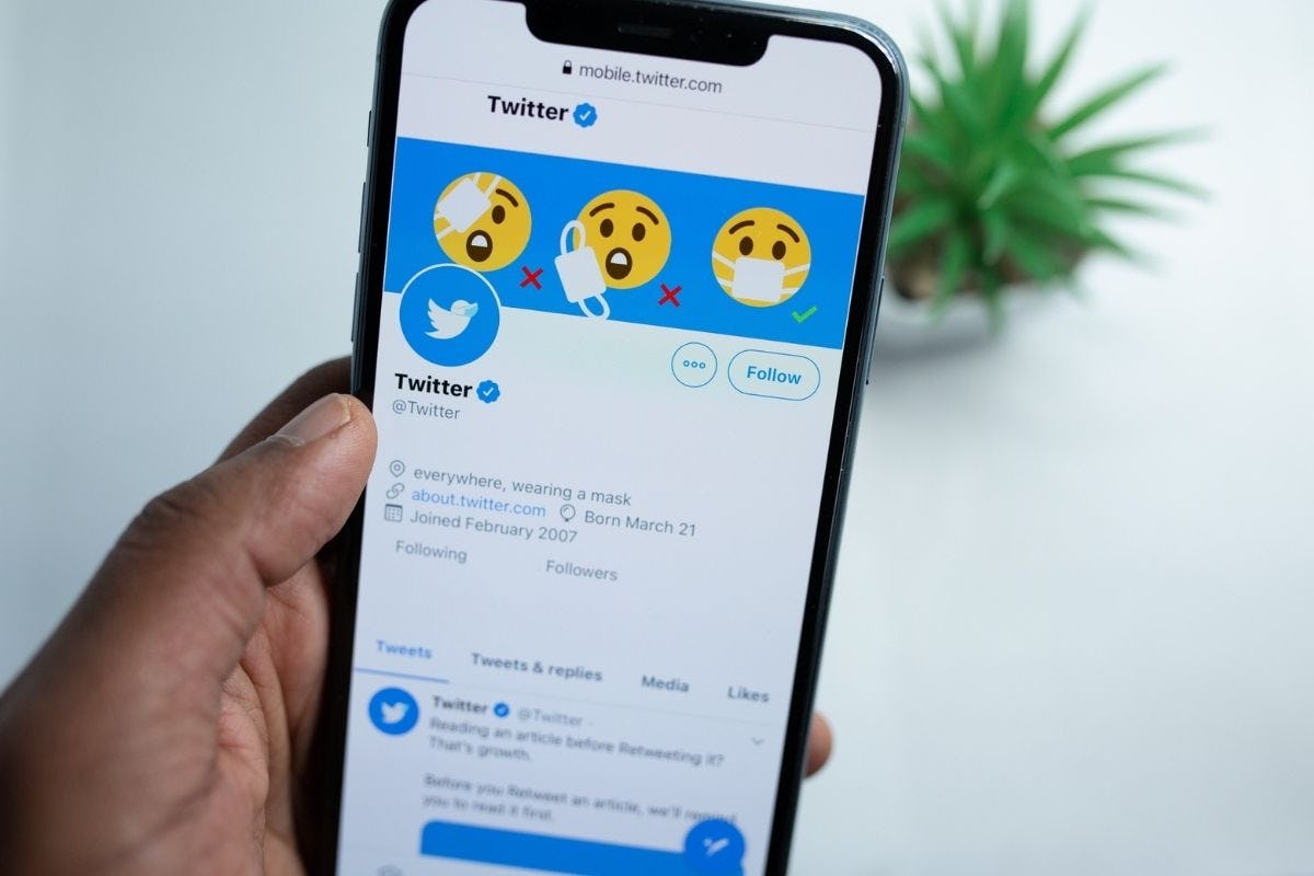 interfaz actual de twitter