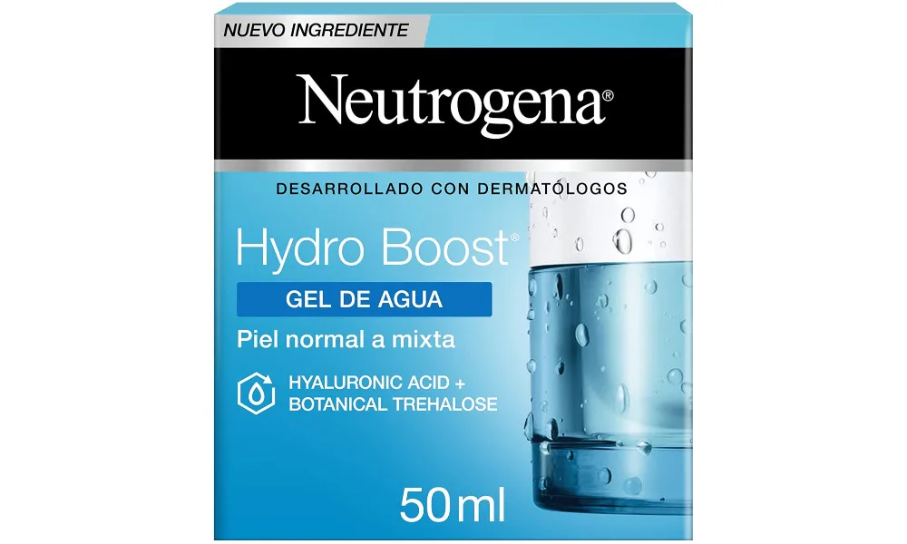 Hydro Boost dentro de las mejores cremas facial para piel grasa