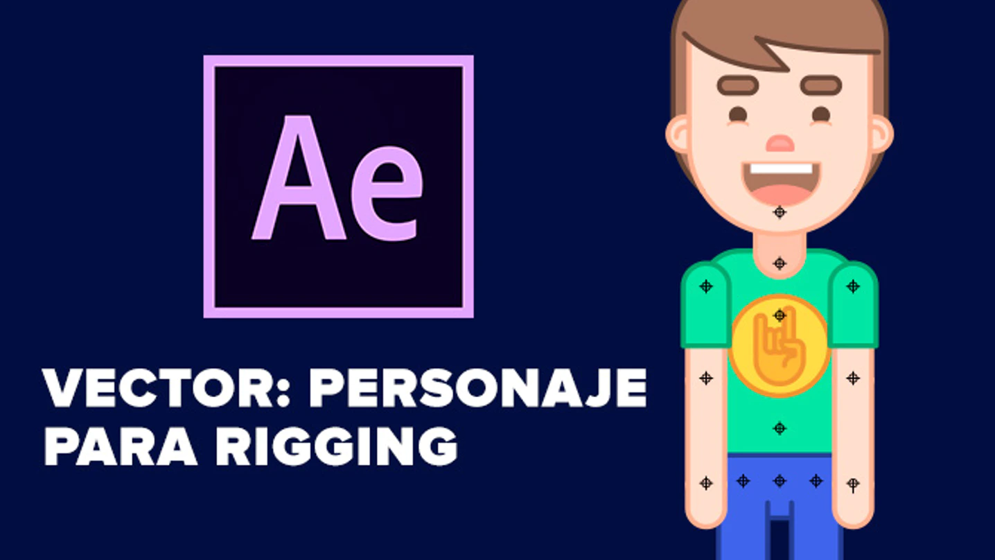 Banner Vector Personaje Rigging
