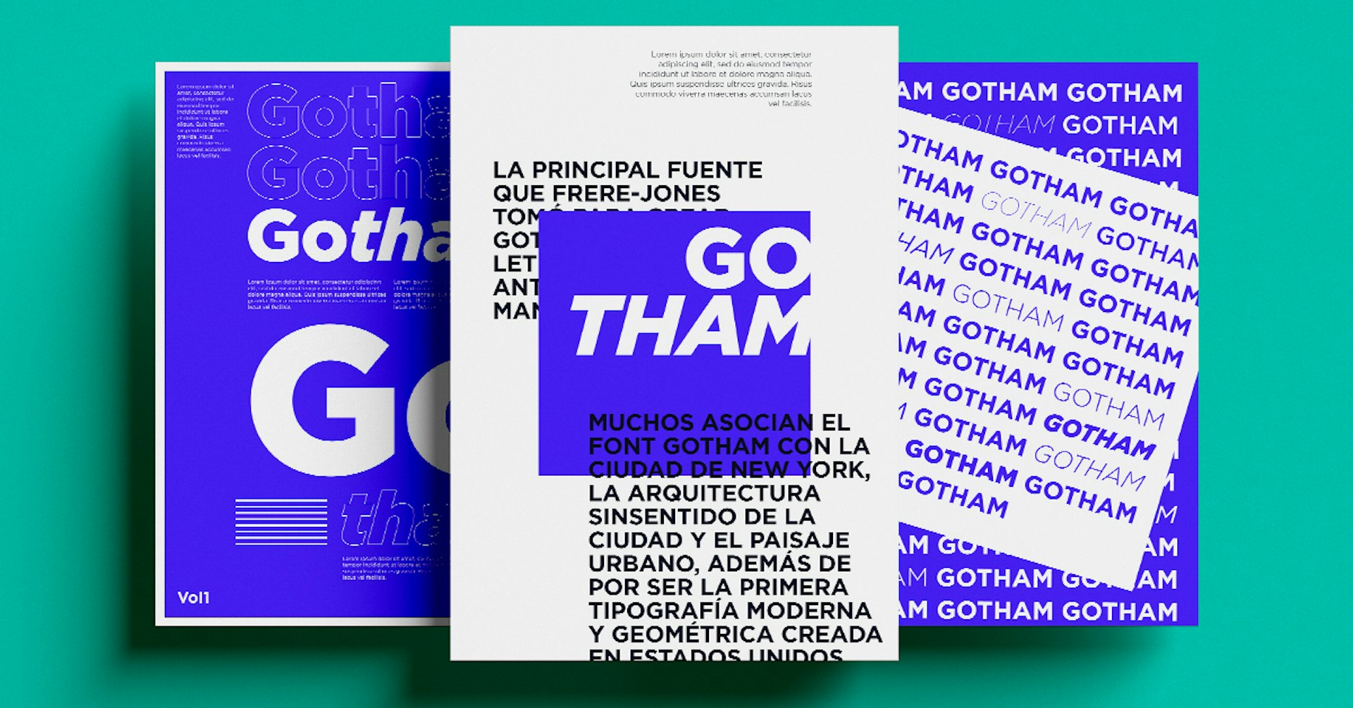 Conoce Gotham Font: la tipografía clásica que te hará destacar como diseñador