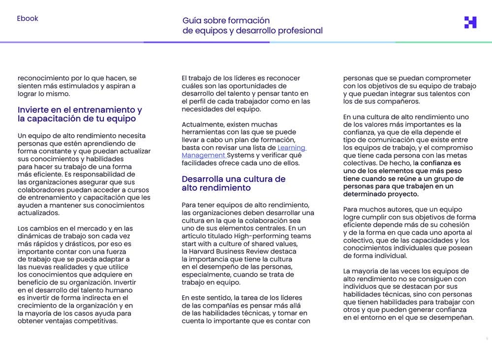 ebook sobre gestión de equipos de alto rendimiento