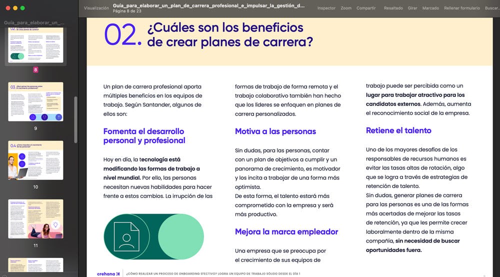 guía para diseñar un plan de carrera profesional
