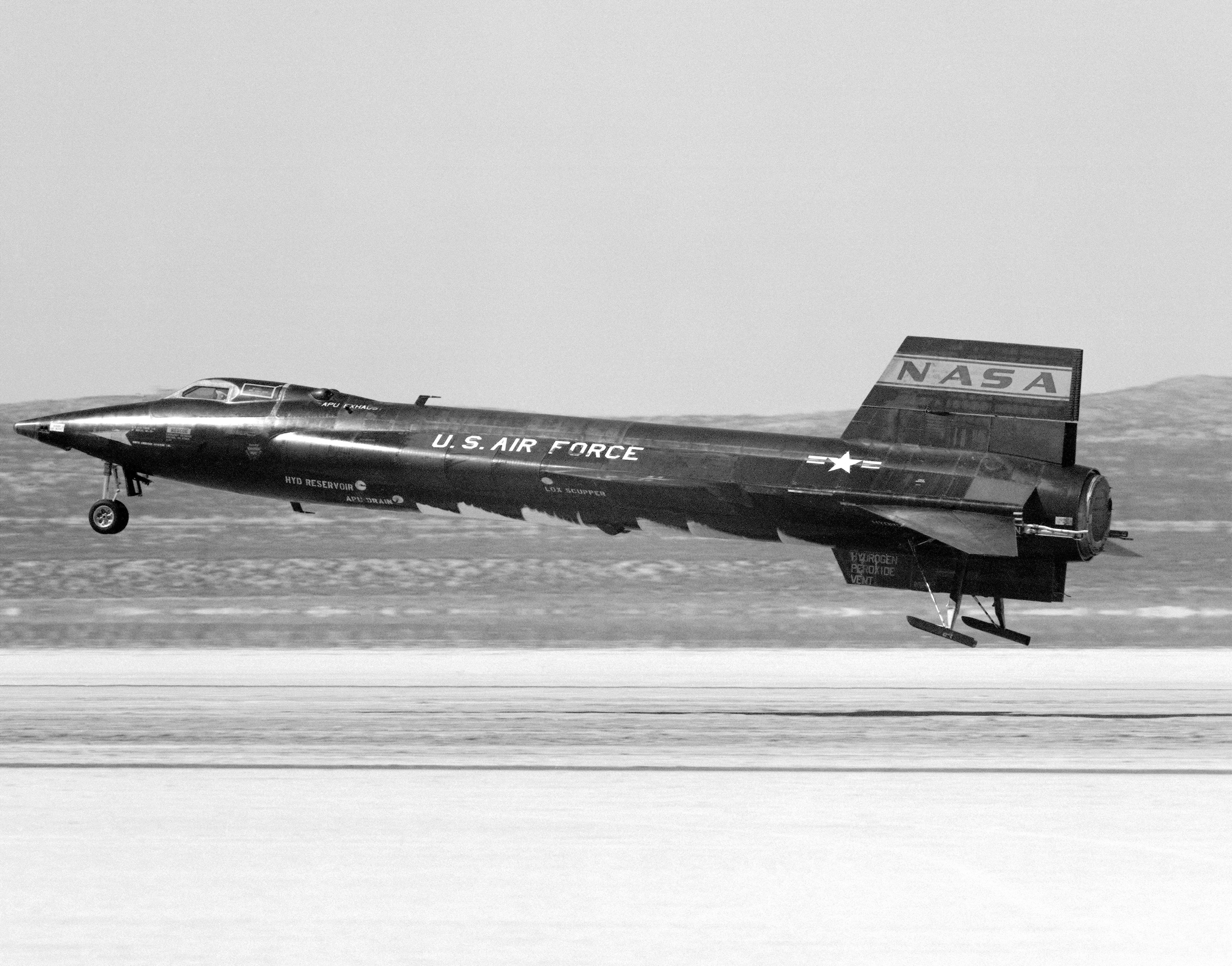 Avión cohete X-15 nasa