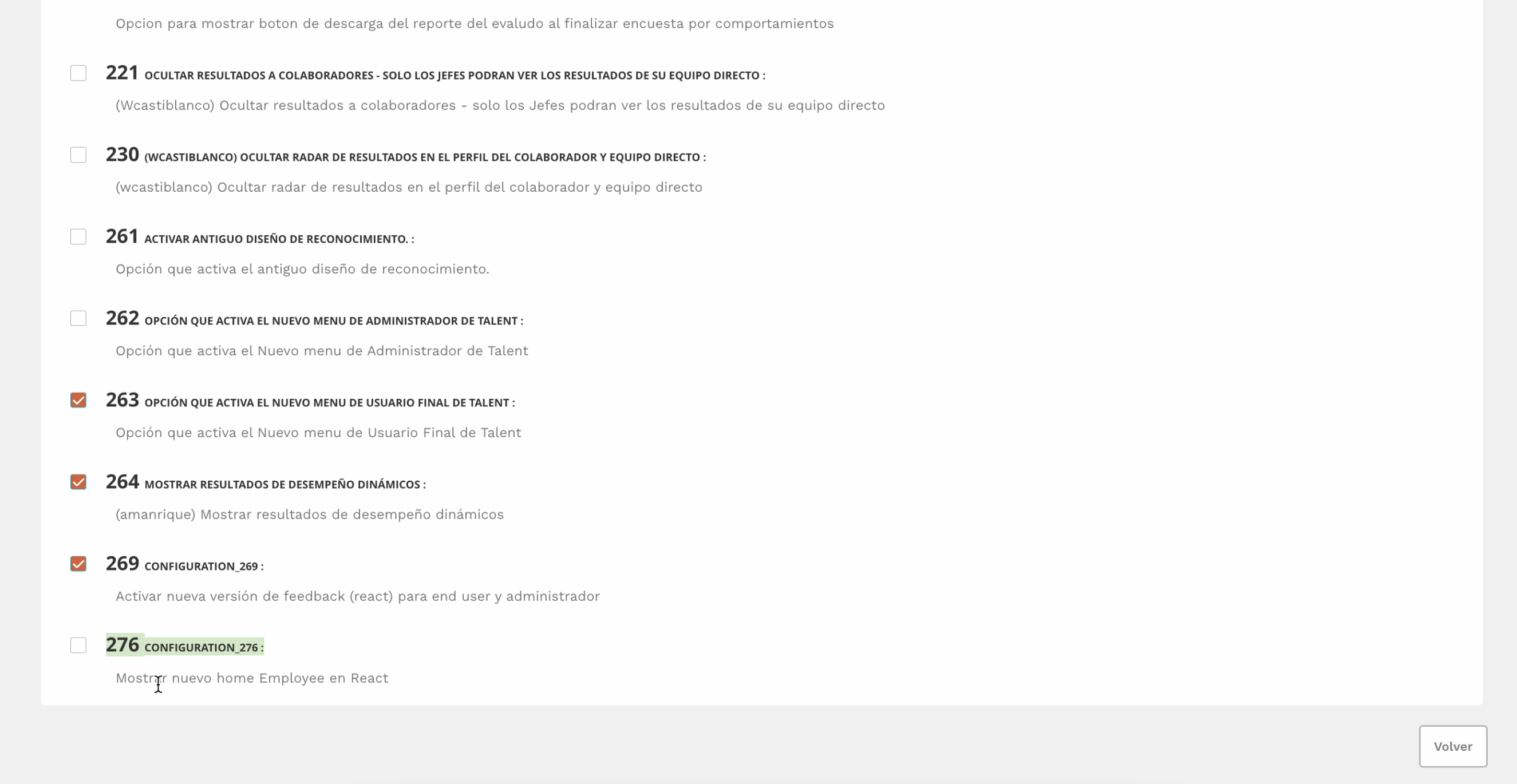 configuración 276 Crehana