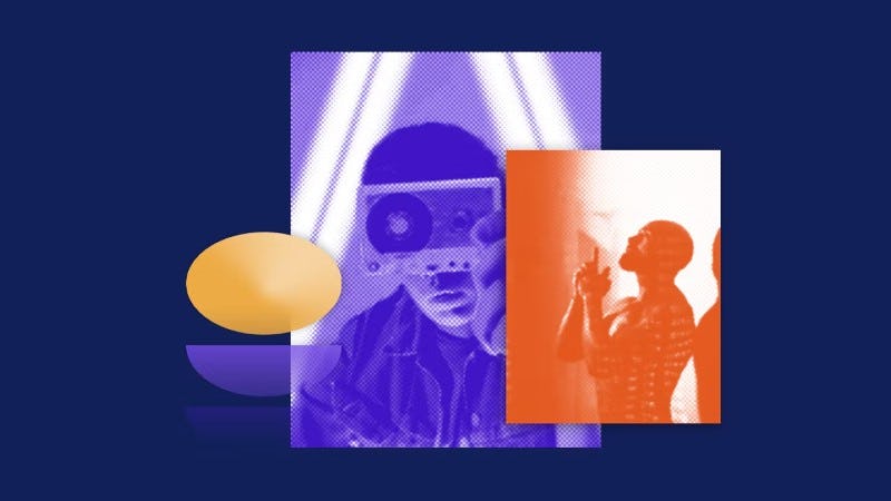 Plantilla de efecto duotono