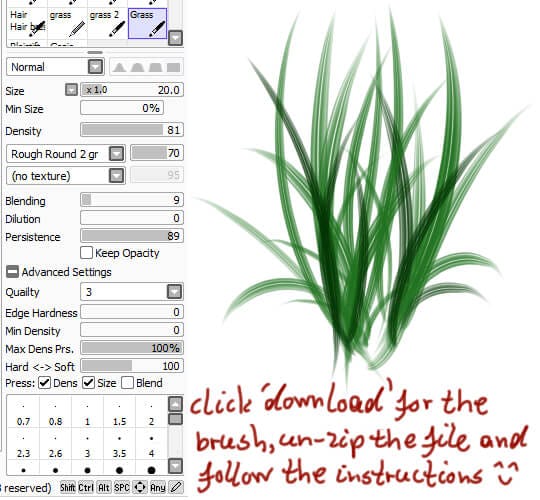 Pinceles Para Paint Tool Sai Guia Completa 21 Pinceles Para Paint Tool Sai Guia Completa 21