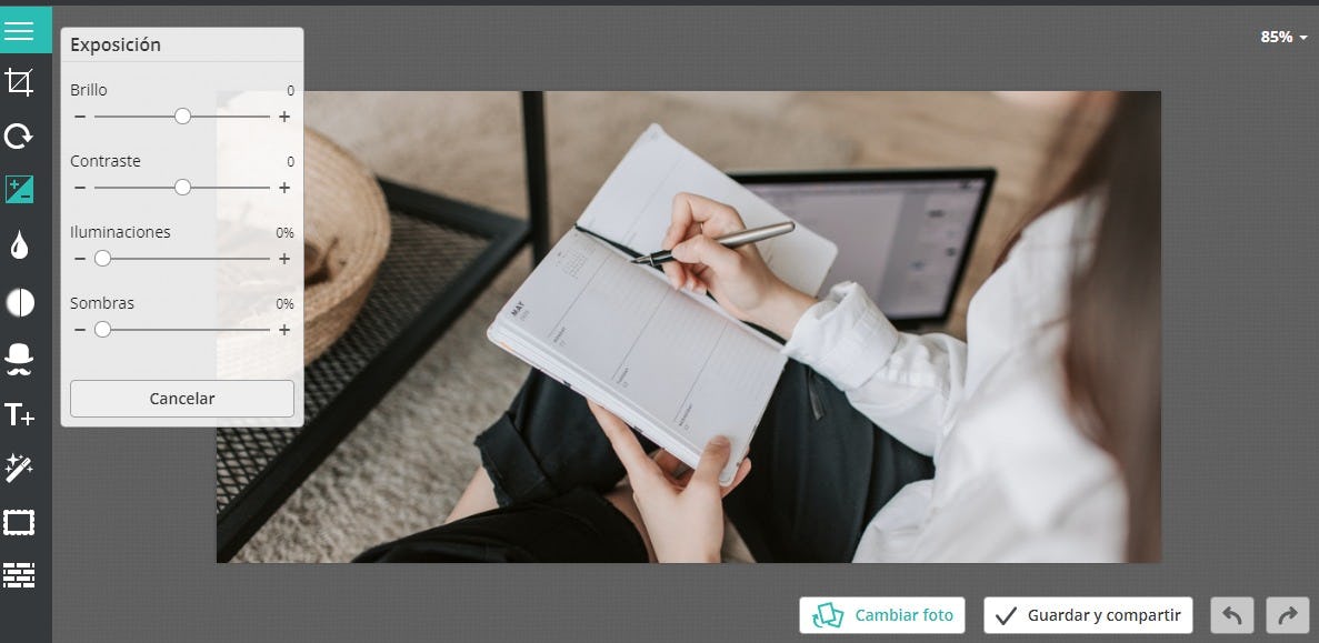  Pho.to aplicación para aclarar imágenes