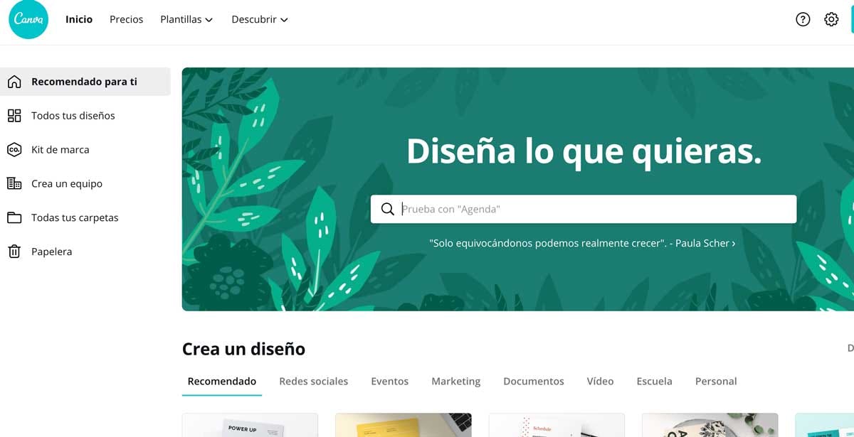 canva carteles online