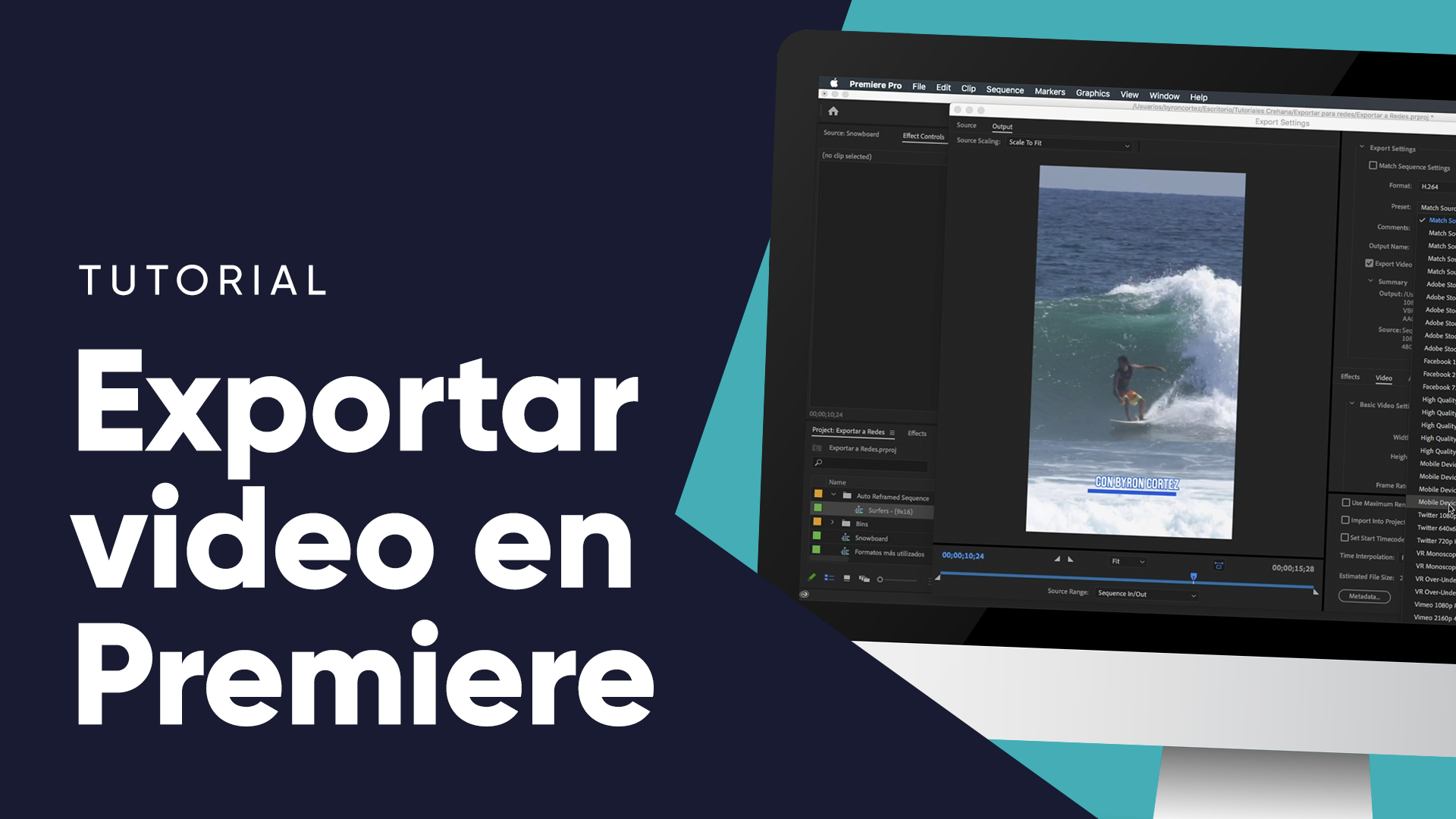 ¿Cómo exportar un video en Premiere y editar a la velocidad de Flash?