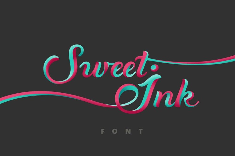 Sweet Ink font