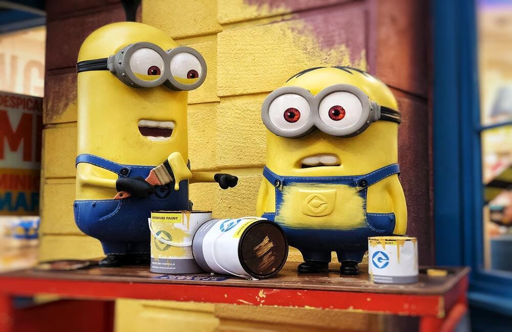 minions realizados como art toys