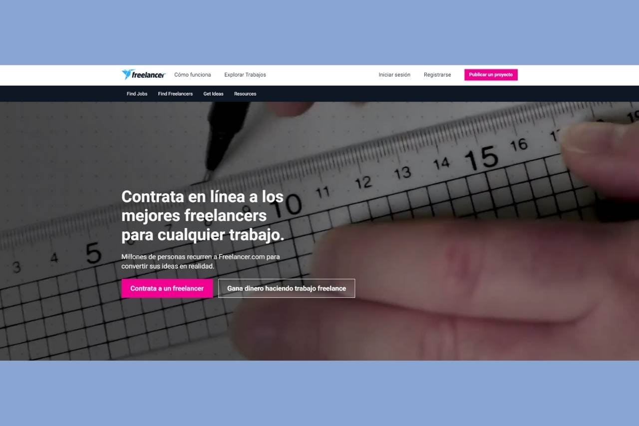 páginas para buscar trabajo Freelancer