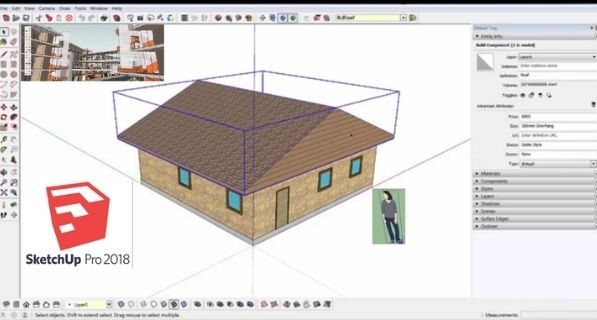 sketchup flex tools in action