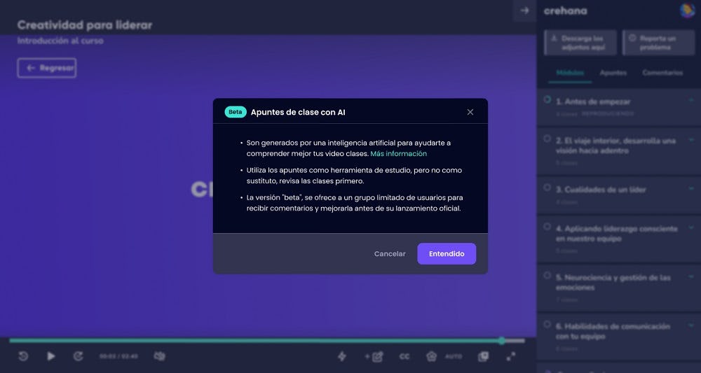 apuntes de clase con ia