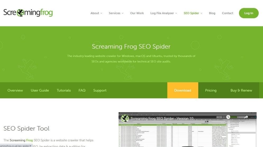 Descargar Screaming Frog