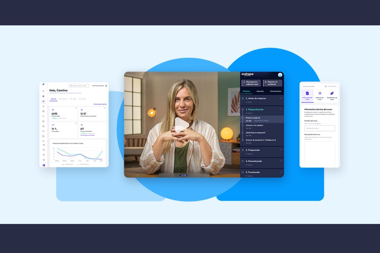 Plataforma de desarrollo de Crehana