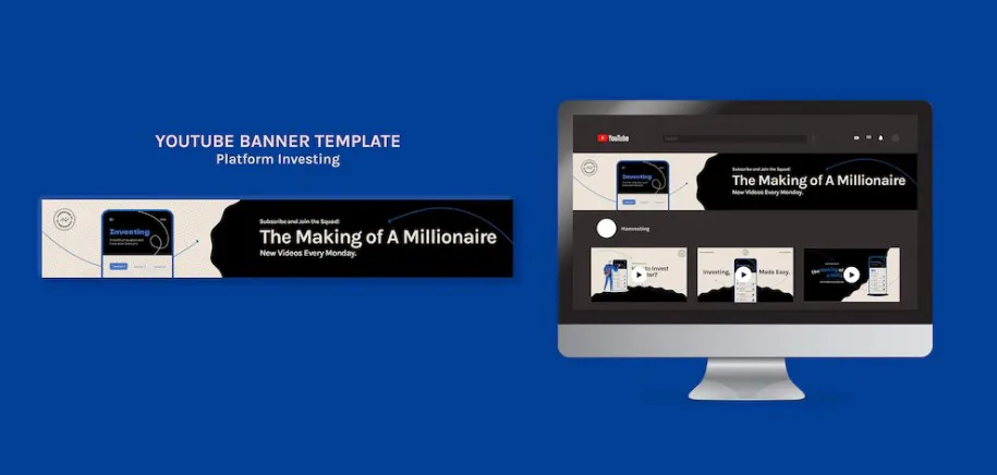 Template de YouTube para trading