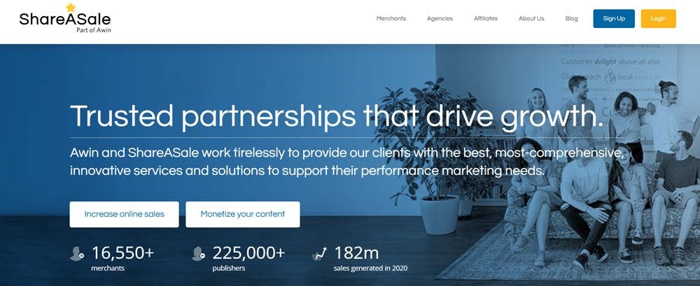 generar ingresos pasivos en tu blog con ShareASale