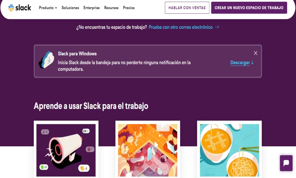 Slack y sus características de software de productividad