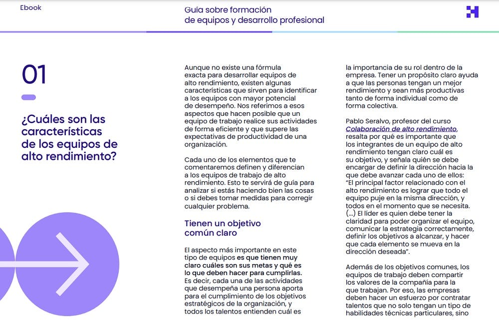 gestión de equipos de alto rendimiento